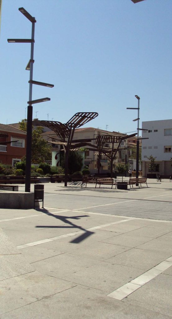 Remodelación de la Plaza de la Constitución y el Paseo de Extremadura.